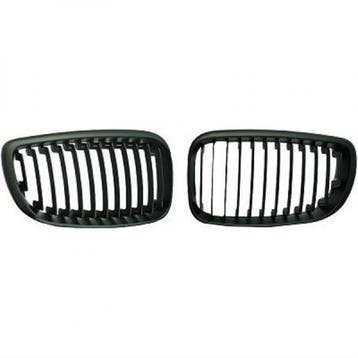 Grillen set | Nieren mat zwart | geschikt voor BMW 1 serie E, Verzenden, Nieuw, BMW