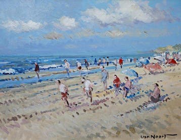 Van Noort (XX-XXI) - Zonnig strandgezicht Zandvoort
