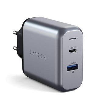 USB multipoort oplader | Satechi | 2 poorten, Verzenden, Nieuw