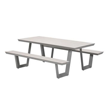 Garden Impressions Sarria picknick set 200 x 90 cm - taupe, Verzenden, Nieuw