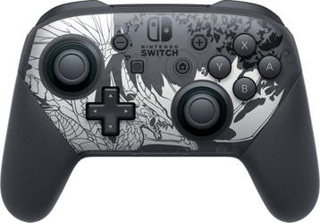Nintendo Switch Pro Controller - Monster Hunter Rise:, Ophalen of Verzenden, Zo goed als nieuw