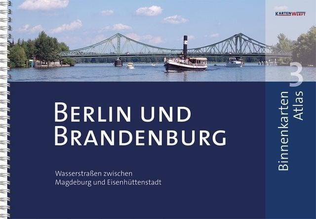 Binnenkaart Atlas 3: Berlin und Brandenburg, Watersport en Boten, Navigatiemiddelen en Scheepselektronica, Ophalen of Verzenden