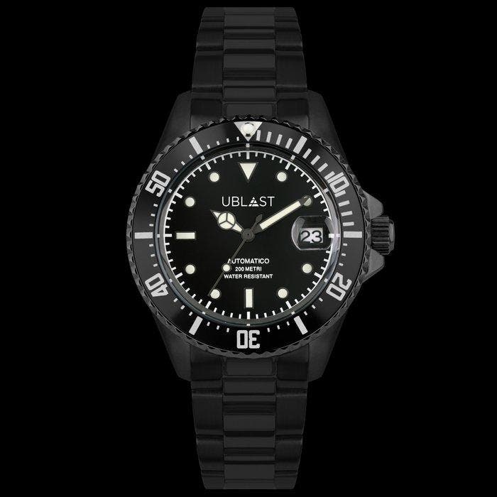 Ublast - Diver 20 ATM - UB2D4012BKB - Heren - 2026, Sieraden, Tassen en Uiterlijk, Horloges | Heren