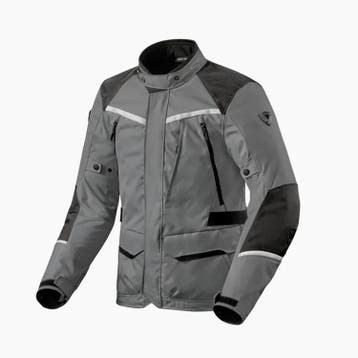 REVIT! Voltiac 3 H2O Jas Grijs Zwart, Nieuw met kaartje, REV'IT!, Jas | textiel, Heren