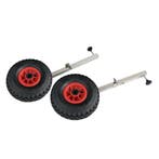 Transportwielen rubberboot met RVS steun, IBIS, afneembaar, Watersport en Boten, Boottrailers, Ophalen of Verzenden, Nieuw