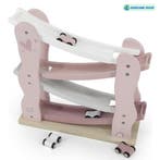 Houten autobaan | Duurzaam speelplezier voor peuters| Roze, Kinderen en Baby's, Speelgoed | Houten speelgoed, Ophalen of Verzenden