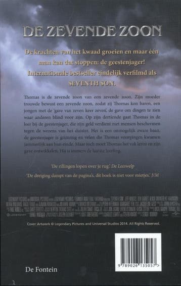 De zevende zoon / De Geestenjager / 1 en 2 9789026135057, Boeken, Verzenden, Gelezen, Joseph Delaney