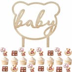 Baby voorspellings- en advies invulkaarten Beer 10 stuks, Verzenden, Nieuw, Versiering, Geboorte of Huwelijk