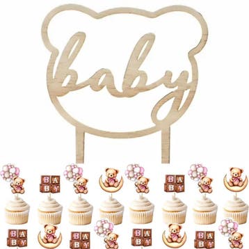 Baby voorspellings- en advies invulkaarten Beer 10 stuks, Verzenden, Nieuw, Versiering, Geboorte of Huwelijk