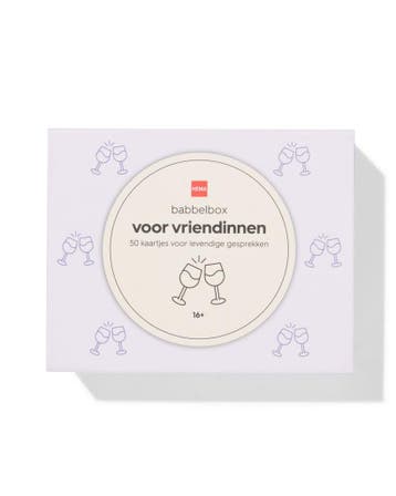 HEMA Babbelbox voor echte vriendinnen, Verzenden, Nieuw