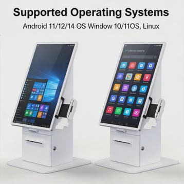 TouchWo 21.5/27 Inch Zelfbedienings Kiosk: Bestel- & Betaalz, Verzenden, Nieuw