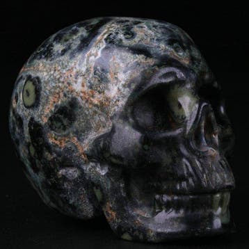 91 g 5.10 x 3.90 cm zeldzame blauwalgen oertijd edelsteen