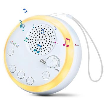 White Noise Slaapmachine met 16 Geluiden en Nachtlamp – Rust, Verzenden, Nieuw