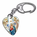 Plectrum ketting of sleutelhanger van Maagd Maria, Ophalen of Verzenden, Nieuw