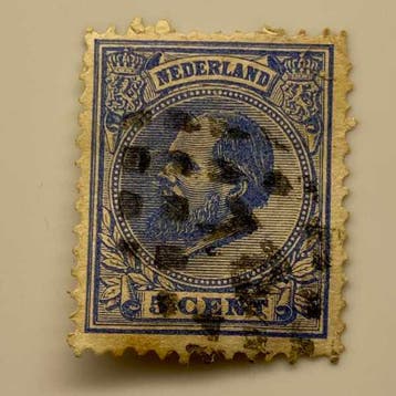 Koning Willem III [N.V.P.H. nr. 0019], Postzegels en Munten, Postzegels | Nederland, Ophalen of Verzenden, Gestempeld