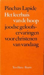 Leerhuis van de hoop 9789025943011 Lapide, Boeken, Verzenden, Gelezen, Lapide