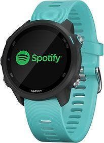 Garmin Forerunner 245 Music grijs met een aquamarijn, Verzenden, Gebruikt