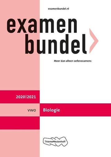 9789006781571 Examenbundel vwo Biologie 2020/2021, Boeken, Verzenden, Zo goed als nieuw