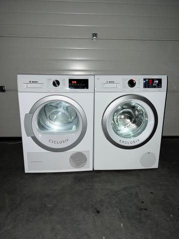 SCHERPE PRIJS! BOSCH 8KG IDOS WASMACHINE BOSCH 8KG WPDROGER, Energieklasse A of zuiniger, 1200 tot 1600 toeren, Minder dan 85 cm