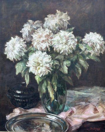 Georges Bierand (1895-1953) - Stilleven met bloemen