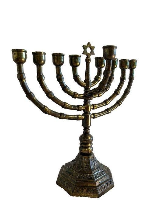 Kandelaar - Messing - 24 cm, Antiek en Kunst, Antiek | Boeken en Bijbels