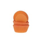 Cupcake Vormpjes HoM MINI Oranje 35x23mm. 60st., Verzenden, Nieuw