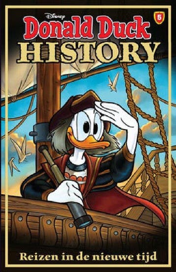 Boek Donald Duck History Pocket 5 - Reizen in de nieuwe tijd, Verzenden, Nieuw