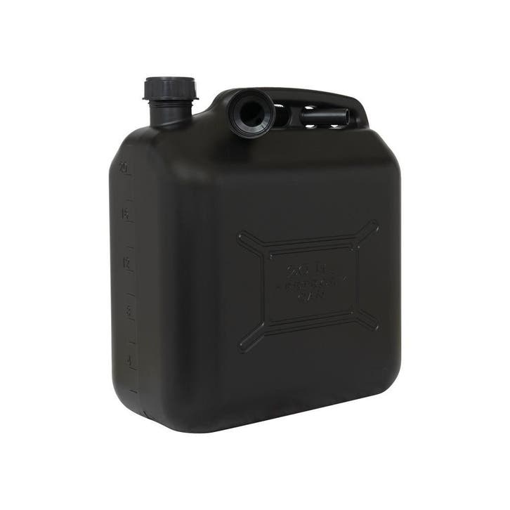 Jerrycan 20 liter kunststof, Doe-het-zelf en Verbouw, Kratten en Dozen, Nieuw, Verzenden