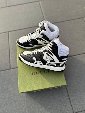 Gucci - Basket High - Sneakers - Maat: EU 40.5 - Nieuw met, Nieuw
