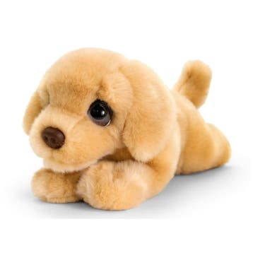 Keel Toys Labrador knuffel - pluche - bruin - 25 cm, Verzenden, Nieuw