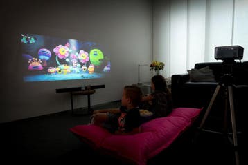 Lenco Beamer - Full HD 1080P - Projector met Bluetooth - LPJ, Verzenden, Zo goed als nieuw