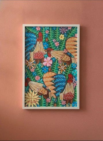 een kleurrijke haan - Haïti (Zonder minimumprijs)