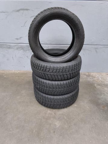 Set 4x LingLong Green-Max Winter 225/60 R18 (setprijs), 18 inch, Gebruikt, Band(en), Personenwagen