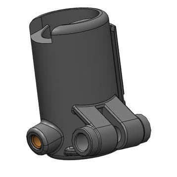 Handgreephouder grijs TOPRO Olympos ATR - Links, Ophalen of Verzenden, Nieuw