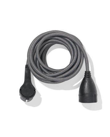 HEMA Verlengsnoer 5m gevlochten, Verzenden, Nieuw