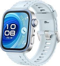 Huawei Watch Fit 4 Pro 40 mm zilver met fluoro-elastomeer, Verzenden, Zo goed als nieuw