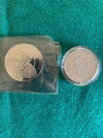 Argentinië, België. Medal/Coin (Zonder minimumprijs), Postzegels en Munten
