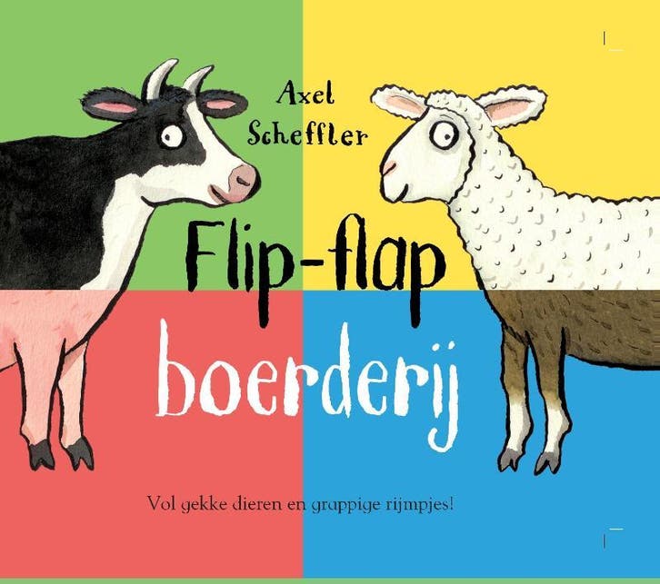 Flip-flap boerderij - Axel Scheffler 9789025754273, Boeken, Kinderboeken | Baby's en Peuters, Gelezen, Verzenden