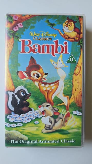 BAMBI (IMPORT WITHOUT DUTCH SUBS) (VHS), Verzenden, Gebruikt