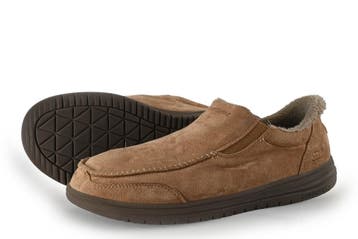 Skechers Pantoffels in maat 44 Cognac, Overige kleuren, Verzenden, Zo goed als nieuw, Skechers
