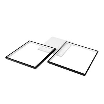 LED Plafondlamp 2-vierkant | Aurora | Afstandsbediening, Ophalen of Verzenden, Nieuw, Industrieel