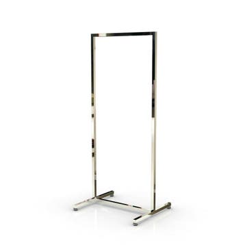 *TIP*  Solo Hoog model chroom Italiaans design kledingrek 60, Ophalen of Verzenden, Nieuw