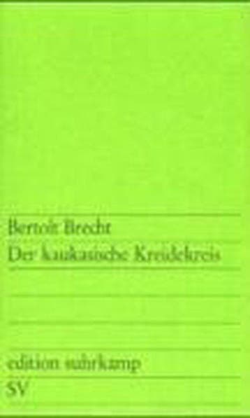 Der kaukasische Kreidekreis - Bertolt Brecht 9783518100318, Verzenden, Gelezen, Bertolt Brecht