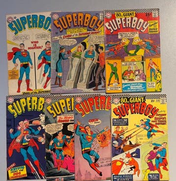 Superboy #119, 123, 129, 131, 132, 135, 138 - 7 Comic -, Nieuw