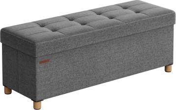 Poef met opbergruimte - zitbank - hocker - lengte 110 cm -, Verzenden, Nieuw
