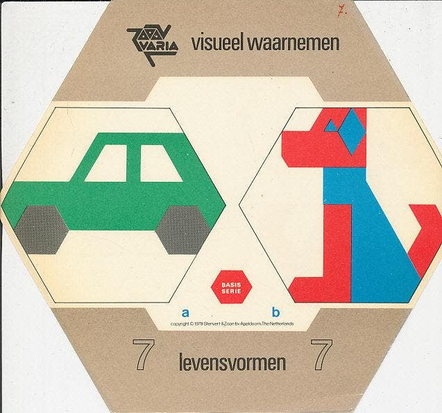 Variadoos visueel waarnemen Levensvormen deel 7, Boeken, Schoolboeken, Nieuw, Verzenden