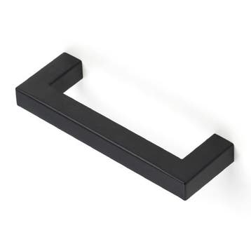 Meubelgreep | Starx | 108 x 35 mm (Zwart, Vierkant), Verzenden, Nieuw