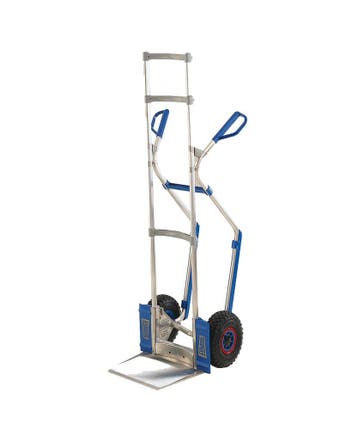 Aluminium Steekwagen Expresso 300 kg H1500 mm Luchtbanden, Verzenden, Nieuw