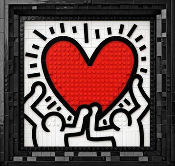 Artxlife - Lego Keith Haring Love, Nieuw