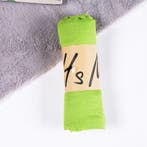 Luxe, Trendy Sjaal 135X55 cm Neon Groen - Scarf - Omslagdoek, Verzenden, Nieuw